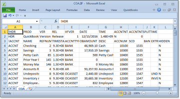 Import Chart Of Accounts From Excel To Quickbooks Desktop