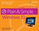 Windows 10 Plain & Simple, Second Edition