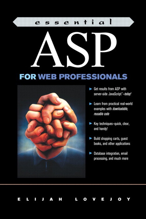 Essential ASP for Web Professionals
