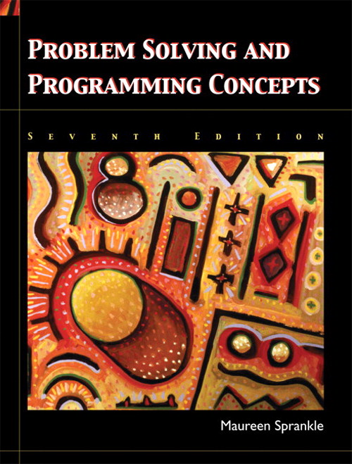 problem solving and programming concepts book