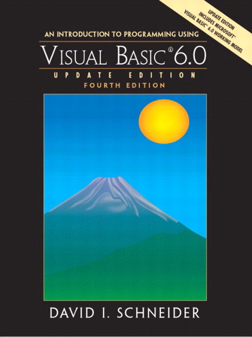 Introduction to Programming with Visual Basic 6.0, Update Edition, An, 4th Edition