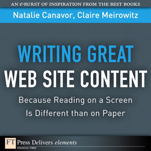 Writing Great Web Site Content (Because Reading on a Screen Is Different than on Paper)