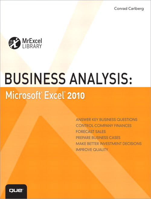 Business Analysis: Microsoft Excel 2010