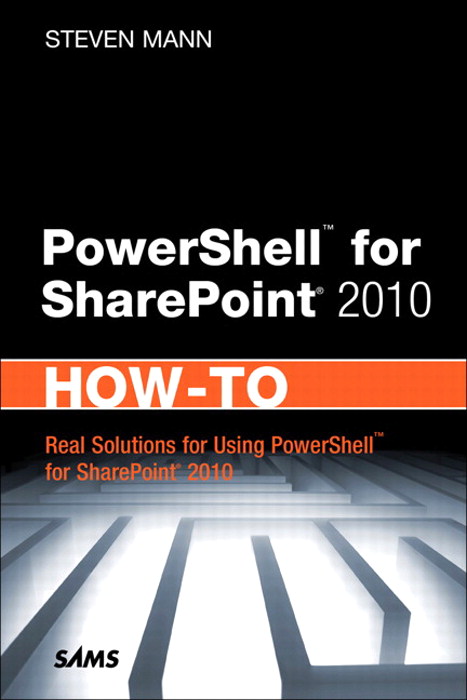 PowerShell for SharePoint 2010 How-To