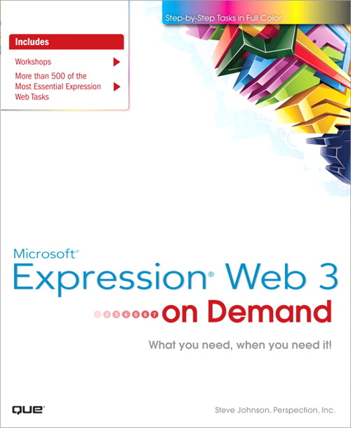 Microsoft Expression Web 3 On Demand