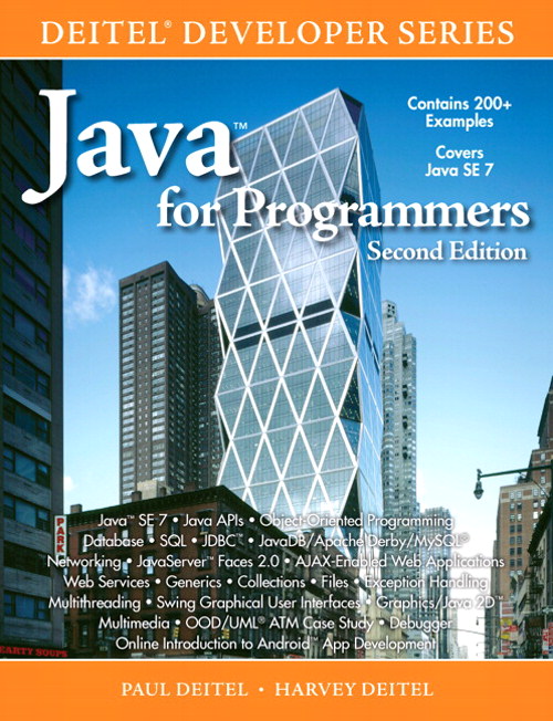 Java¿ for Programmers, 2nd Edition