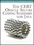 CERT Oracle Secure Coding Standard for Java, The