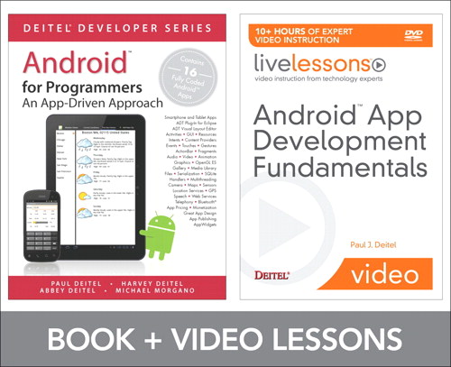 Android App Development Fundamentals LiveLessons Bundle