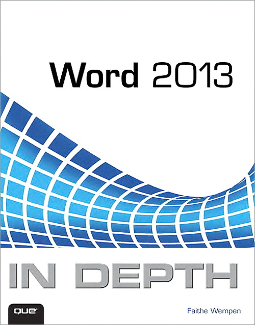 Word 2013 In Depth