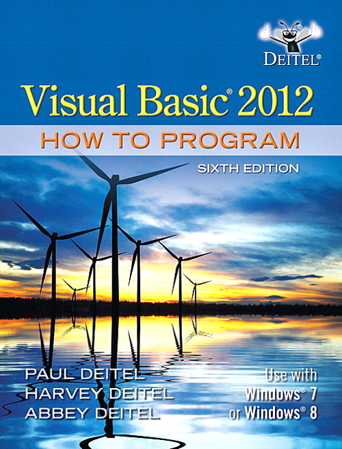 Visual Basic 2012 How to Program, 6th Edition