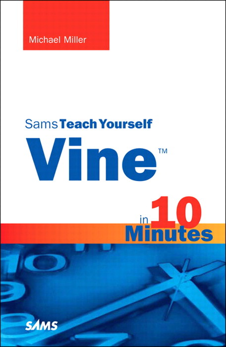 Vine in 10 Minutes, Sams Teach Yourself