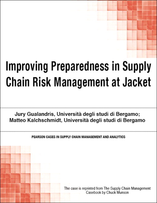 Improving Preparedness in Supply Chain Risk Management at Jacket