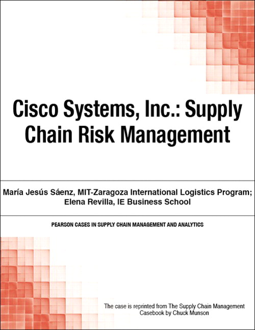 case study cisco addresses supply chain risk management