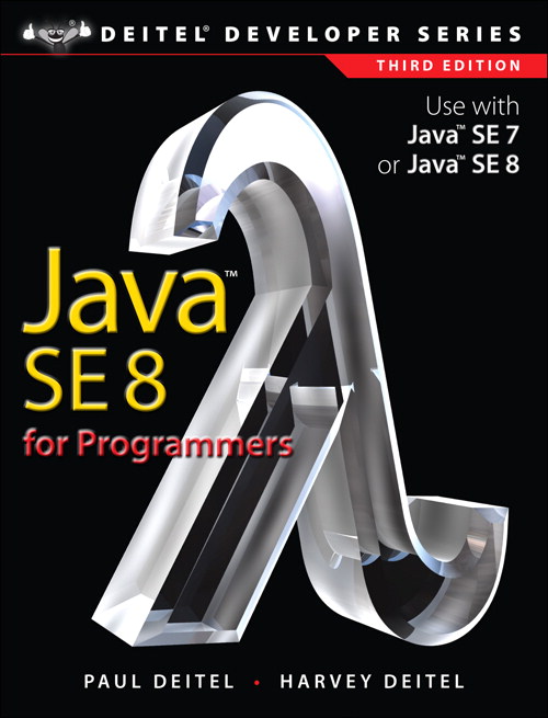 Java SE8 for Programmers, 3rd Edition