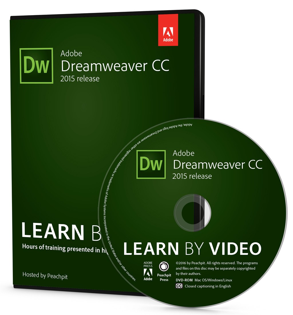 Adobe Dreamweaver CC Learn by Video (2015 release)
