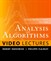 Analysis of Algorithms (Video Lectures): 9-part Lecture Series