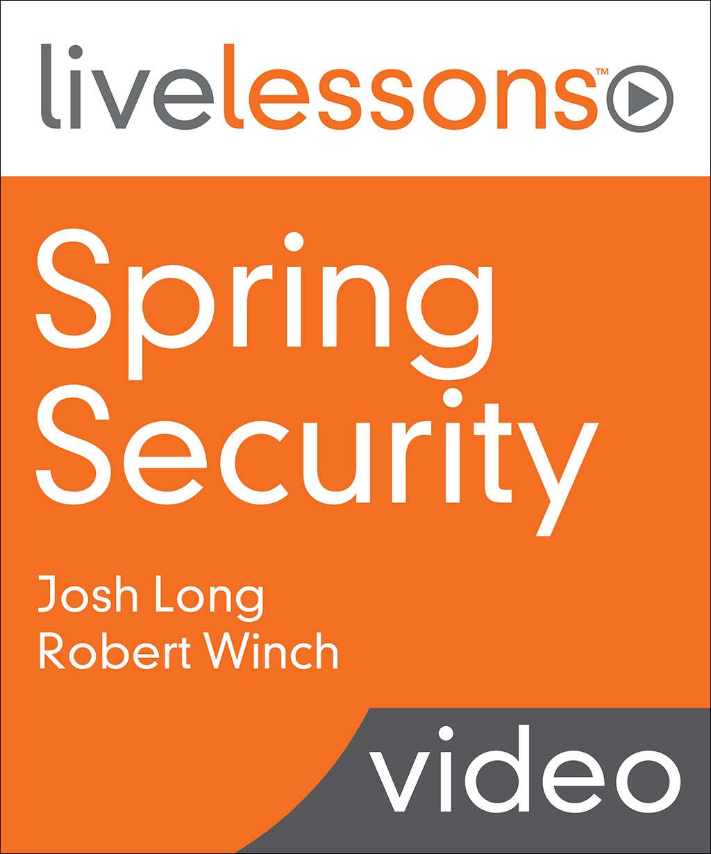 Spring Security LiveLessons (Video Training)