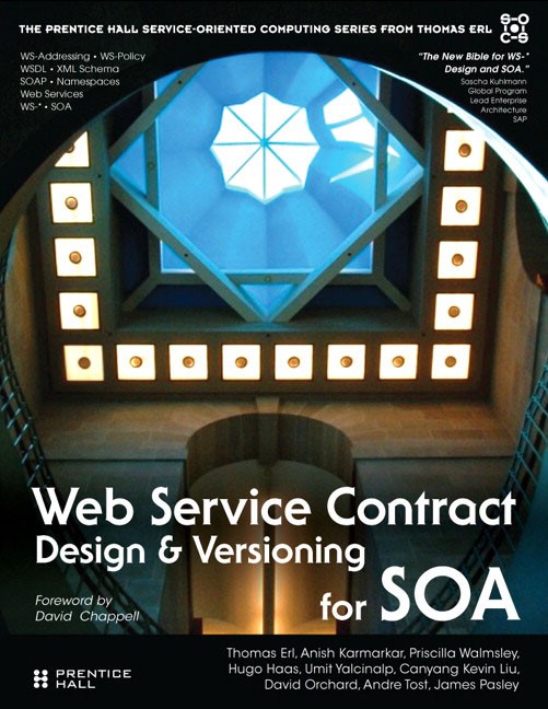 Web Service Contract Design and Versioning for SOA