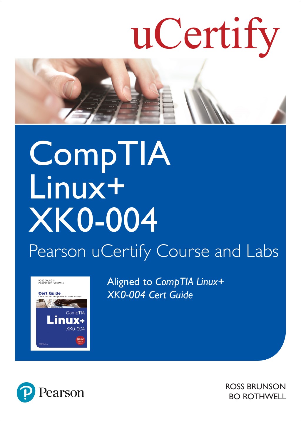 CompTIA Linux+ XK0-004 Cert Guide Pearson uCertify Course and Labs Access Code Card
