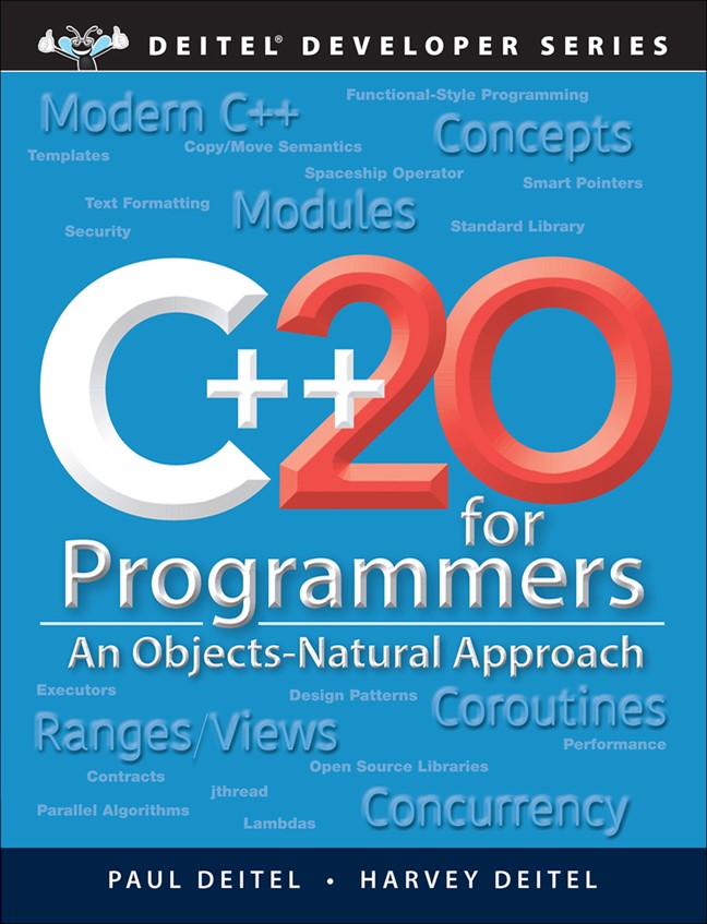 C++20 for Programmers, 3rd Edition