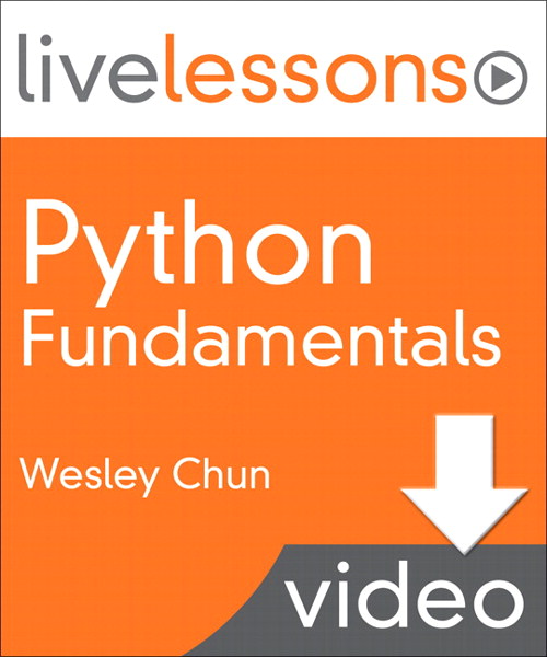 Python Fundamentals LiveLessons (Video Training): Lesson 4: Standard Types (Downloadable Version)