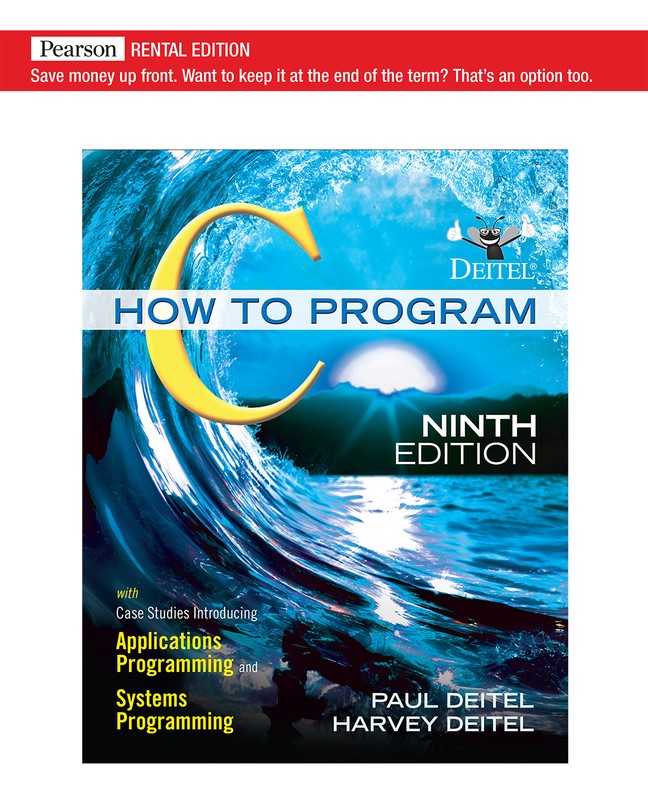 C How to Program -- Rental Edition, 9th Edition