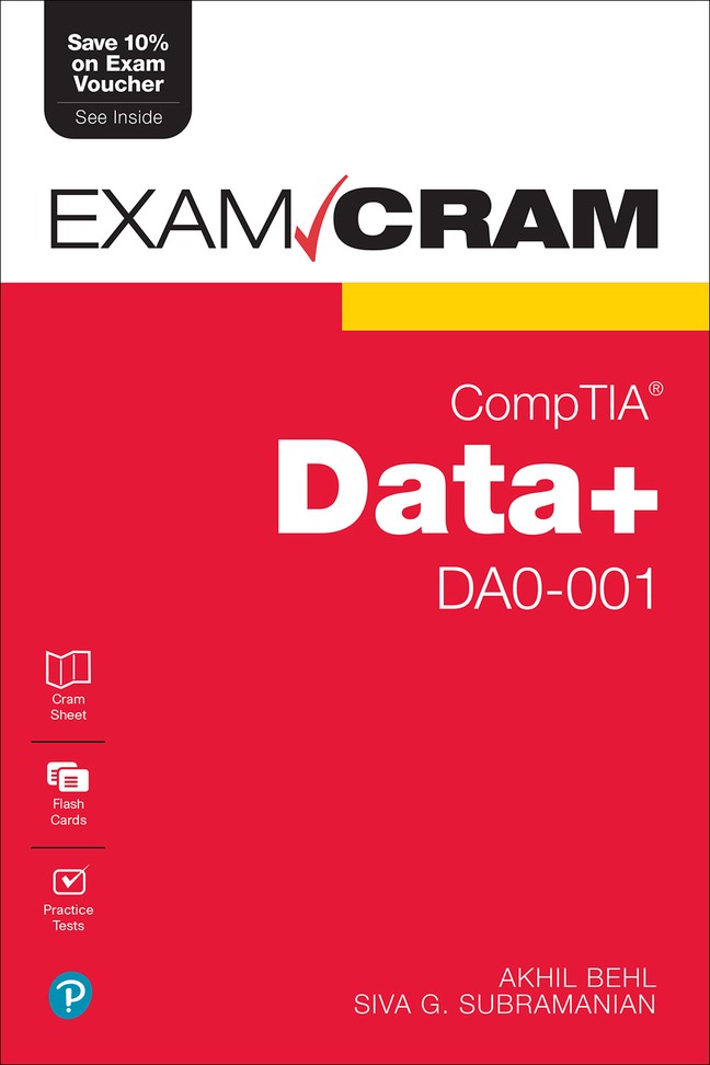 CompTIA Data+ DA0-001 Exam Cram Premium Edition and Practice Test