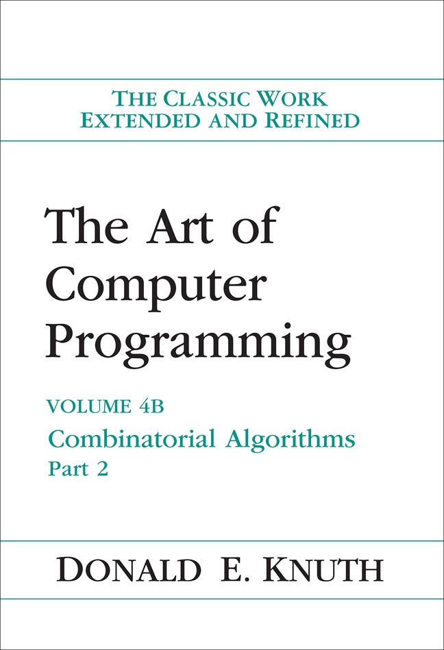 Art of Computer Programming, Volume 4B, The: Combinatorial Algorithms