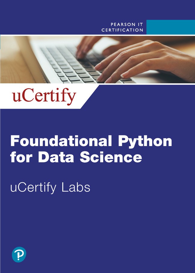 Foundational Python for Data Science uCertify Labs Access Code Card