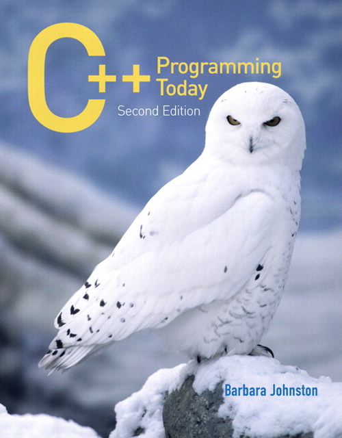 C++ Programming today and MS VIS C++ XPRESS 05 Package, 2nd Edition ...