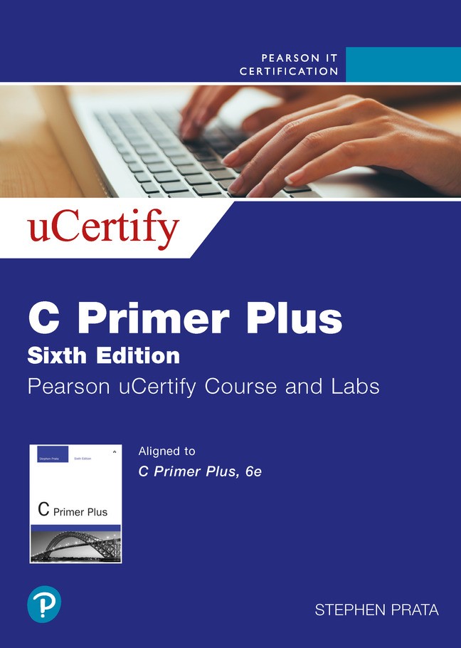 C Primer Plus uCertify Course and Labs Access Code Card