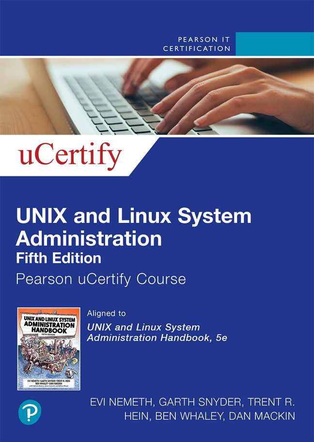 Unix and Linux System Administration uCertify Labs Access Code Card, 5th Edition