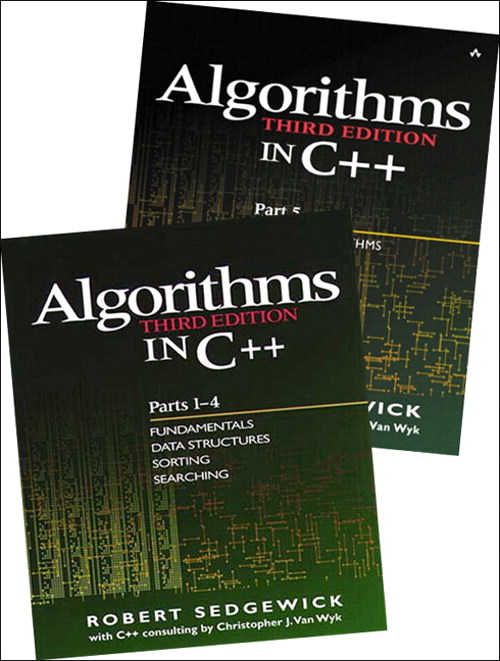 Bundle of Algorithms in C++, Parts 1-5: Fundamentals, Data Structures, Sorting, Searching, and Graph Algorithms, 3rd Edition