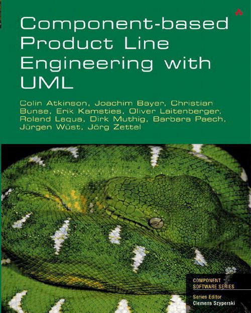 Component-based product line engineering with UML