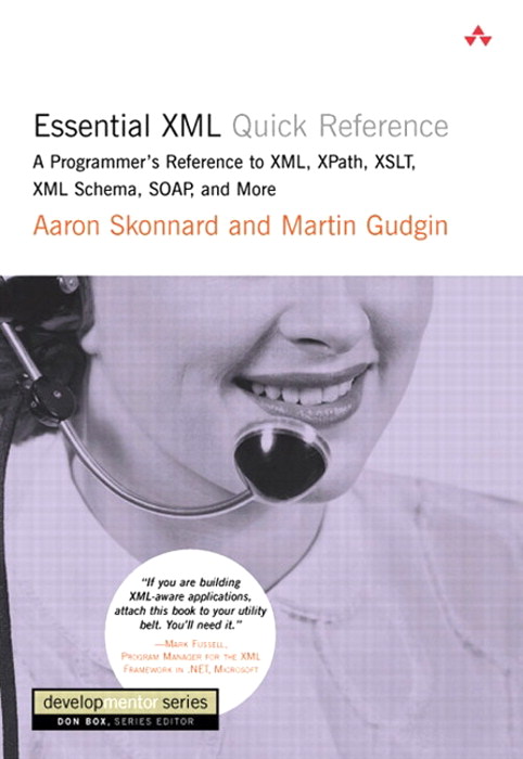 Essential XML Quick Reference: A Programmer's Reference to XML, XPath, XSLT, XML Schema, SOAP, and More