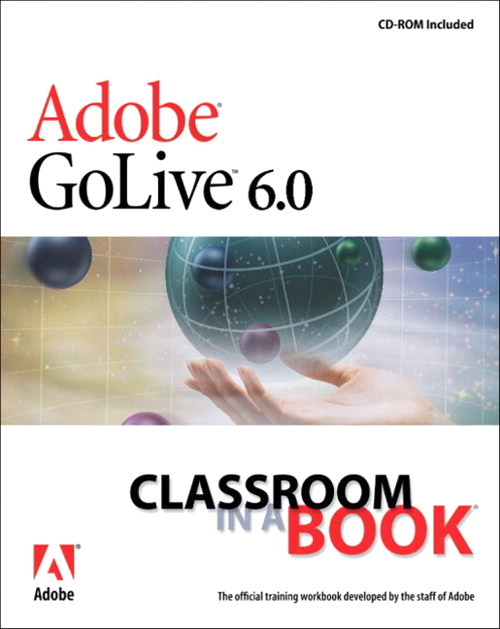 Adobe GoLive 6.0 Classroom in a Book