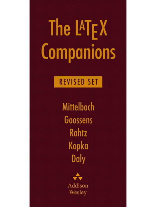 LaTeX Companionst, The: A Complete Guide and Reference for Preparing, Illustrating, and Publishing Technical Documents, Revised Boxed Set, 2nd Edition