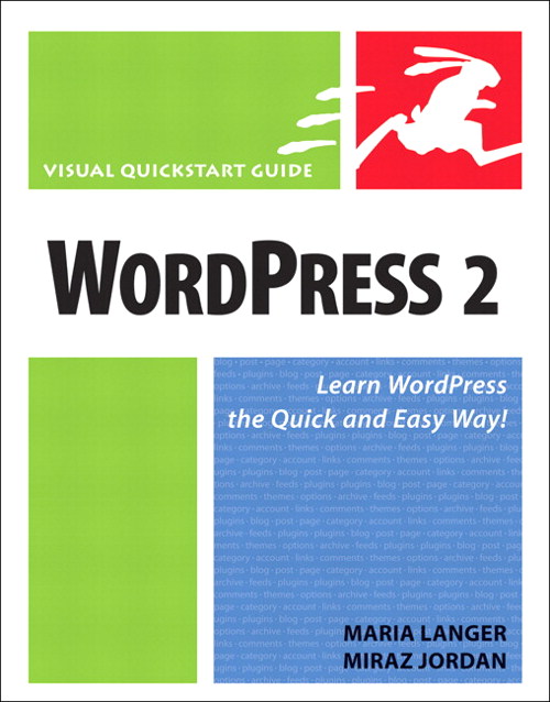 WordPress 2: Visual QuickStart Guide