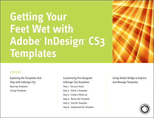 Getting Your Feet Wet with Adobe InDesign CS3 Templates
