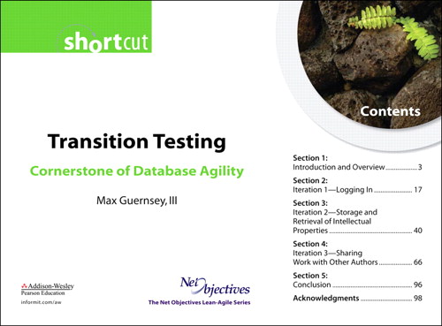 Transition Testing: Cornerstone of Database Agility (Short Cut)