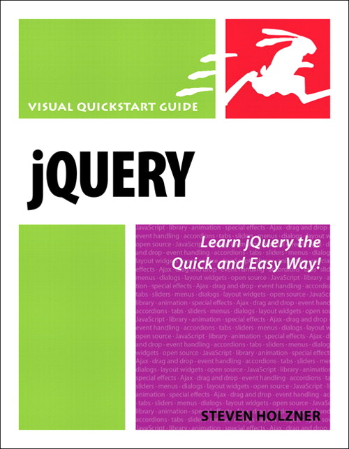 jQuery: Visual QuickStart Guide