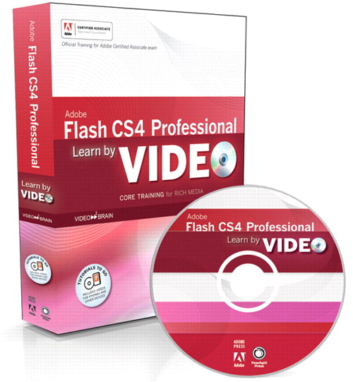 Learn Adobe Flash CS4 Professional by Video: Core Training in Rich Media Communication, Online Video