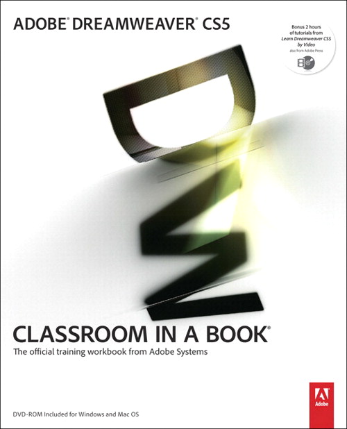 Adobe Dreamweaver CS5 Classroom in a Book