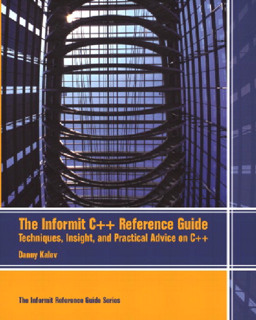 INFORMIT C++ Reference Guide