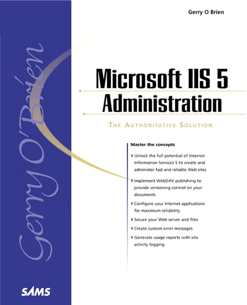 Microsoft IIS 5 Administration