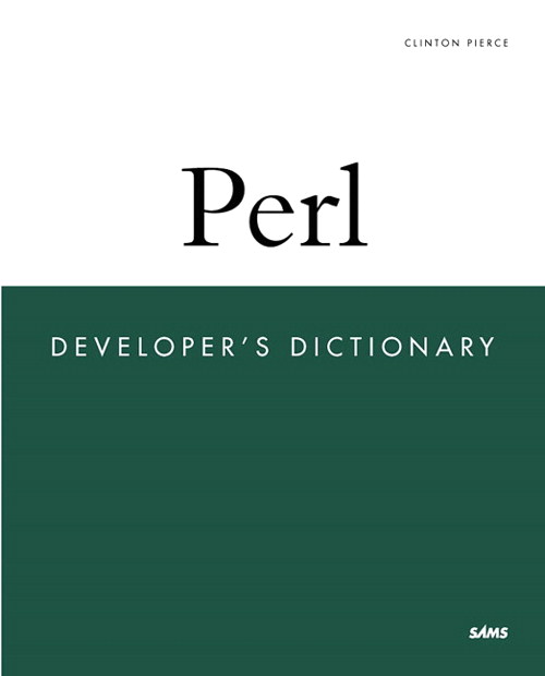 Perl Developer's Dictionary