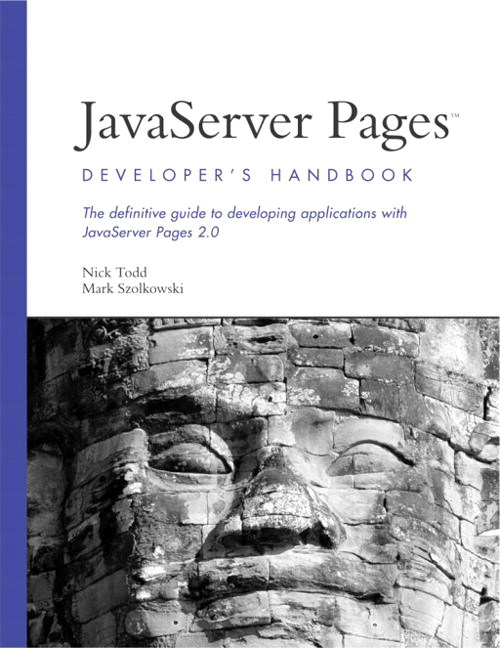 JavaServer Pages Developer's Handbook