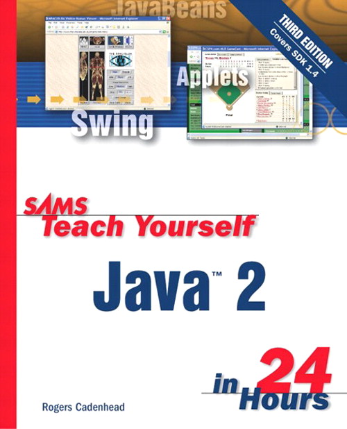 Sams Teach Yourself Java 2 in 24 Hours, 3rd Edition