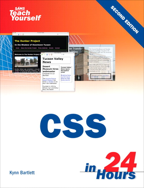 Sams Teach Yourself CSS in 24 Hours, 2nd Edition