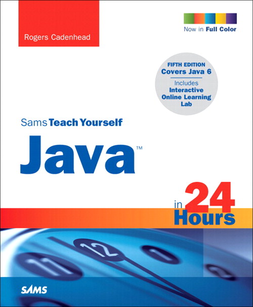 Sams Teach Yourself Java in 24 Hours, 5th Edition